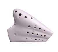Instrumento Ocarina Adulto Ocarina Three-tube Alto C Ocarina Performance Type Three-tube AC Wide-range Instrument(Back)