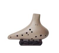 Instrumento Ocarina Adulto Playing Purple Clay Original Color 12 Holes Alto C Beginner Professional Ocarina Instrument