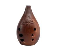Instrumento Ocarina Adulto Pottery Ocarina Music Instrument 10 Holes Professional Musical Instruments Ocarinas Of Accessories Flute E F G Tune(E)