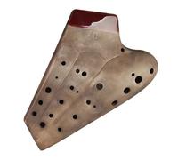 Instrumento Ocarina Adulto Retro 3 Tubes Ocarina Alto C Key AC Professional Ocarina Matte Dolomite Ceramics Ocarinas Musical Instruments