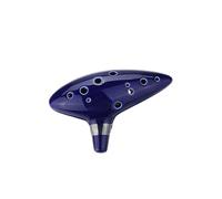 Instrumento Ocarina Adulto The Ocarina Blue 12 Holes Alto C Music Instrument Pottery Woodwind