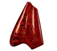 Instrumento Ocarina Adulto Three Tube Ocarina Alto C Key Handmade Ceramics Professional OcarinasMusical Flute Retro Musical Instrument