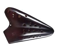 Instrumento Ocarina Adulto Triple Ceramic Ocarina 12 Holes Alto C Key AC Retro Smoked Ocarinas Music Flute Professional Music Instruments