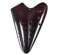 Instrumento Ocarina Adulto Triple Ceramic Ocarina 12 Holes Alto C Key AC Retro Smoked Ocarinas Music Flute Professional Music