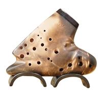 Instrumento Ocarina Adulto Triple Ocarina Base Instruments Ceramic Ocarinas Musical Instrumentation Accessories(A)
