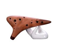 Instrumento Ocarina Adulto Zisha Ocarina 12 Hole Smoked Professional Performance Pottery Xun Alto AC Treble Sc/sg/sf(SF)
