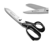 INSTUMAX Sewing Scissors 8 Inch, Tailor Scissors Heavy Duty Fabric Dressmaker Scissors Upholstery Office Shears, Professional High Carbon Steel Leather Cutting Paper Scissors