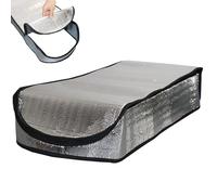 Insulated Attic Hatch Cover - Insulated Attic Cover with Zip - Thermal Protection Panel 63.5 x 137 cm for Access to Stairs and Storage