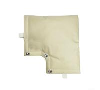 Insulated Backflow Preventer Cover For Faucet Pipes Featuring Waterproof Oxford Fabric And Secure Closure To Prevent Freezing(Khaki)