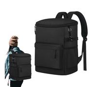 Insulated Backpack Cooler, Cooler Backpack for,30 Cans Leakproof Backpack Travel | Thermal Waterproof, Ice Chest for Lunch Work Beach Work