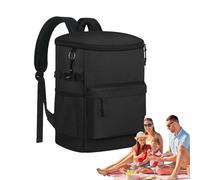 Insulated Backpack Cooler - Travel Bag for 30 Cans Backpack | Lightweight Waterproof Meal Preparation Bag, Toracca for Lunch for Beach Work at the Beach