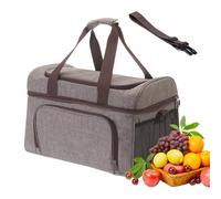 Insulated Bag, 30L Leakproof Folding Case | Waterproof Thermal Bag, for Lunch, Work, Food, School, Children, Beach, Picnic, Shopping