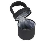 Insulated Bag for Breast Milk, Travel Breast Milk Storage | Milk Bottle Bag, Milk Bottle Bag with Removable Strap, Insulated Bag for 2 Large 8oz Bottles, Black, Se référer au descriptif, Refer to