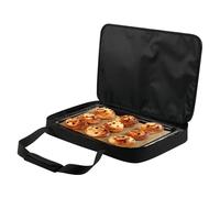 Insulated Bag for Pizza Delivery, Insulated Bag for Pizza Carrier, Pizza Bag Flap Pizza Warmer Bag, Insulated Food Delivery, Portable Pizza Delivery Bag for Hot and Cold