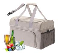 Insulated Bags, 30 Liters Leakproof and Foldable Storage Bag, Waterproof Thermal Bags, Suitable For Lunch Work School Children Picnic And Groceries