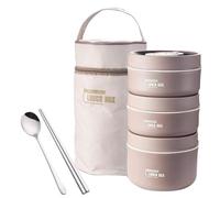 Insulated Banto Box - Thermal Lunch Container, Stackable Leakproof Stainless Steel Food Keeper