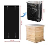 Insulated Bee Hive Cover for 8-Frame & 10-Frame Langstroth Hives - 600D Oxford Fabric with PVC Coating, 3.5mm EPE Foam, Weatherproof & Adjust