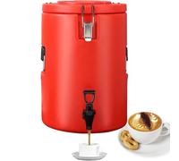 Insulated Beverage Dispenser, Thermal Drink Server with Spigot Handle, Food-Grade for Hot and Cold Drinks, Ideal for Restaurants and Cafés, 8L Capacity