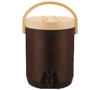 Insulated Beverage Dispenser with Faucet 2 Gallon Hot and Cold Drink Dispenser Portable Insulated Water Jug for Coffee, Drink