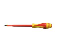 Insulated Bi-Material Slotted Screwdriver 1000V, 8.0x175 mm Kstools