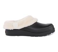 Hunter Boot Company Women's Play Shearling Insulated Clogs in Black, Size 4, Man-made/Textile | Charlies