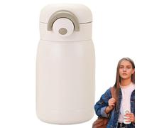 Insulated Bottle,Aesthetic Bouncing Lid,Stainless Steel Mug Insulated Bottle - for Camping Hiking Picnic Gym Cycling Girls Teens Boys Adults Students