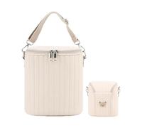 Insulated Bottle Bag for - Keeps Milk Perfectly Tempered, Insulated, Lightweight, Cute Bottle Carrier for Children, Parents and Caregivers, Milk Storage Bag for Daily T, khaki, Siehe