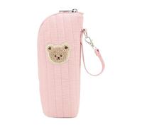 Insulated Bottle Bag - Leakproof Cooler Bag, Bear Design Bottle Carrier Thermal Storage Bag, Nursing Organizer, Travel Food Storage Container | Breast Milk Transportation Outdoor Use