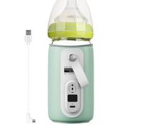 Insulated Bottle Bag - Wireless Bottle Heater Cover with 6-Level Temperature Control (40-50℃) | Fast Heating Bottlе Warmer for Travel, Car, Camping & Home