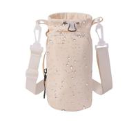 Insulated Bottle Carrier, Zipper Pocket, X1, Drawstring Travel Pouch, Outdoor Sling Bag, Adjustable Strap, for Beach, Hiking, Fishing, Travel, Running, Camping
