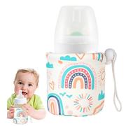 Insulated Bottle - Compact Thermal Warm Cover for Milk Storage, Feeding Ease with Heat Retention, Breastmilk Sleeve for Travel, Outdoor Use, Neoprene Fabric, Portable Baby Accessory