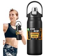 Insulated Bottle,Insulated Mug with Handle,Stainless Keep 12 Hours Cold 8 Hours Hot Water Bottle - for Milk Coffee Beverage Hiking, Backpacking, Outdoor, Sports, Gym, Indoor, Home