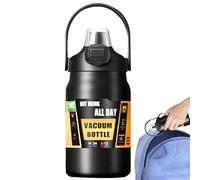 Insulated Bottle | Portable Coffee Cup with Handle | Keep 8H Heat and 12H Cold Large Capacity Sports Water Bottle | for Milk Coffee Beverage Hiking, Backpacking, Outdoor, Sports, Gym, Indoor, Home