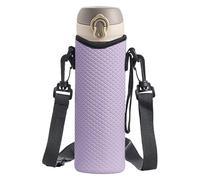 Insulated Bottle Sleeve, Portable Water Holder, 3.35in Adjustable Strap with Carry Handle, Material Bag, Drink Accessory with Lightweight Design, Bottle Carrier for Camping Travel Gym