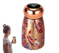 Insulated Bottle | Small Portable Chinese Style Stainless Steel Tumbler, Kitchen Accessories, Coffee Tea Milk Juice Office Camping Winter School Home