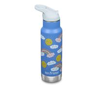 Klean Kanteen Classic Kids Insulated Water Bottle Flip Seal Sport Cap 355ml Blue