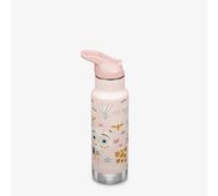 Insulated Bottle with Cap Child Klean Kanteen Classic Narrow Flip/Sport Beige 355 ml