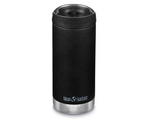 Insulated Bottle with Coffee Lid Klean Kanteen TKWide 12oz Noir 355 ml