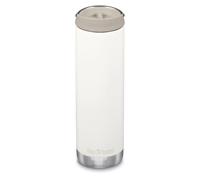 Insulated Bottle with Coffee Lid Klean Kanteen TKWide 20oz Beige 592 ml