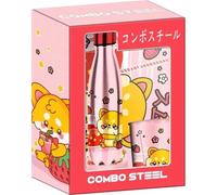 Insulated Bottle with Steel Cup Child Nomadict Shiba Inu Rose TU