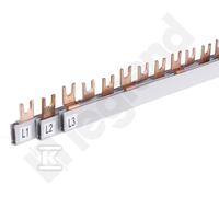BI3 FORK CONNECTION RAIL 16X54 16MM² 80A 3P 54M 607048