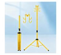 Insulated Cable Rack Tripod Stand Height Adjustable, Retractable Cable Laying Racks for Job Site Safety