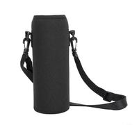 Insulated Case for 1000 ml Water Bottle, Neoprene Carry Bag with Handle to Protect Against Heat and Cold, Matching Case for Single-Layer Aluminium or Stainless Steel Bottles (Black)