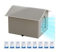 Insulated Cat House - Portable Insulated Dog House, Eco Friendly Pet Beds Furniture | Pet Condos For Moving Homes Indoors Outdoors Puppies Kittens Rabbits Family Friends Young People