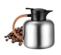 Insulated Coffee Jug - 2 Litre Vacuum Pot Coffee Jug with Non-Slip Handle for Insulated Drinks | Hot Cold Drinks Juices Tea Chocolate Caè Home Kitchen Parties