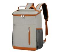 Insulated Cooler Backpack - Aluminum Aluminum Cooler Backpack | 30x15x44cm for Thermal Cooler Backpack | Multi-Layer Storage Design Thermal Bag for