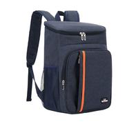 Insulated Cooler Bag - 18L Oxford Cloth Fabric | Cooler Backpack | Travel Food Storage | For Takeout Trips Gatherings Camping Beach Hiking Outdoor Meals Drinks Transport Reusable Insulation