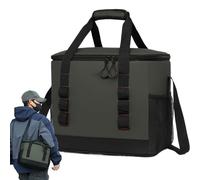 Insulated Cooler Bag - 20L Freezer Shopping Tote,Waterproof Multi-functional Large Cooler Bag for Sports Daycare Boating Travel Fishing Outdoor Tailgating Car Trunk