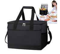 Insulated Cooler Bag - Cold Food Bag for Outdoor Camping | 35L Fridge with Handle and Shoulder Strap for Outdoor Use and Storage of Drinks