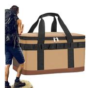 Insulated Cooler Bag, Leakproof Ice Tote, Portable Cold Storage with Secure Zipper, Thermal Lunch Carrier, Travel Accessory with Temperature Control, Outdoor Gear for Fishing Picnic